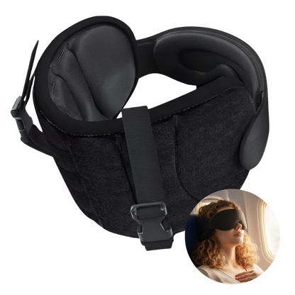 Premium Sleep Bundle: Eye Mask & Pillow