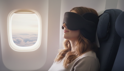 Premium Sleep Bundle: Eye Mask & Pillow